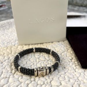 Lagos black caviar bracelet